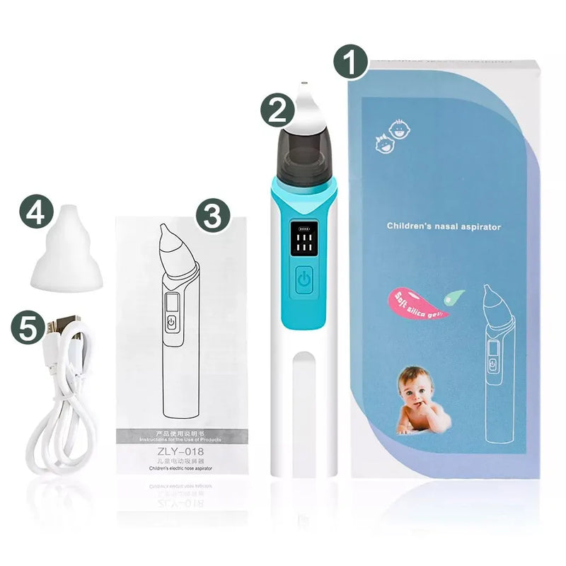 Aspirador Elétrico Nasal para Bebé