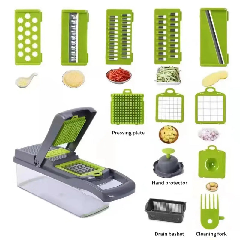 Multifuncional Cortador Triturador de Legumes e Frutas