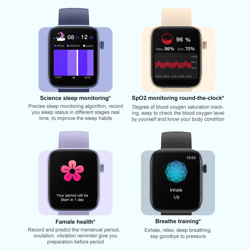 COLMI P71 Smartwatch Chamada de Voz Monitoramento de Saúde