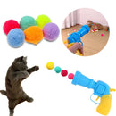 Arminha de Brinquedo Bola de Pelúcia para Gatos