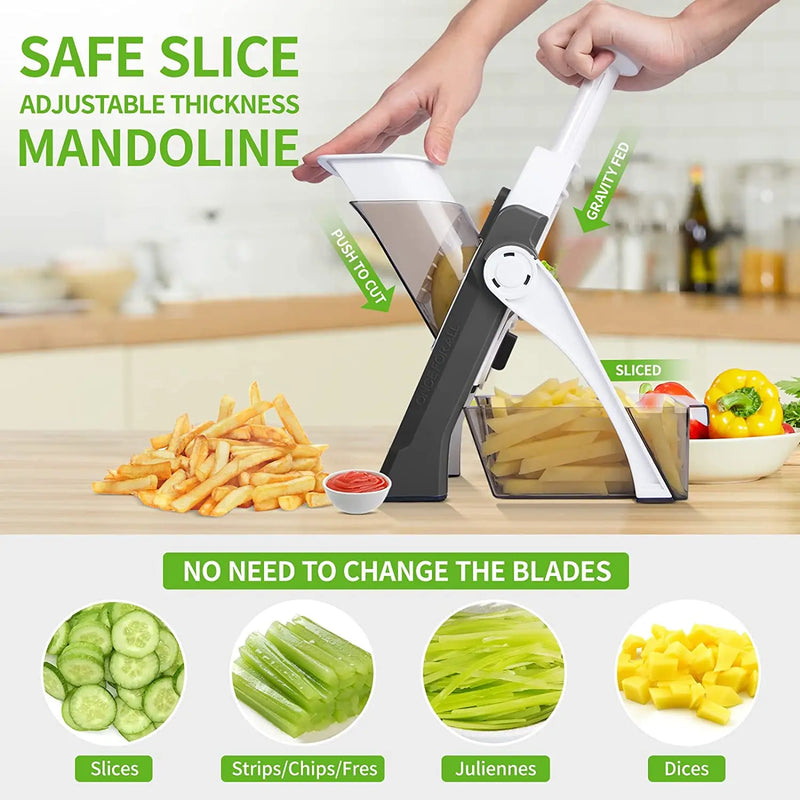 Fatiador de Vegetais Manual 5 em 1