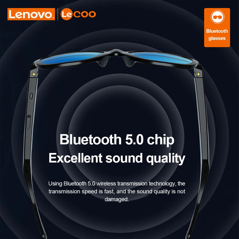 Óculos Inteligente Lenovo Lecoo C8 Smart Music Bluetooth