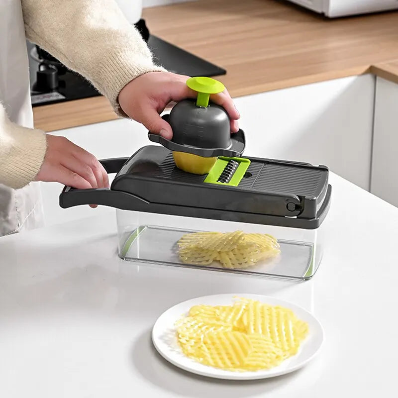 Multifuncional Cortador Triturador de Legumes e Frutas
