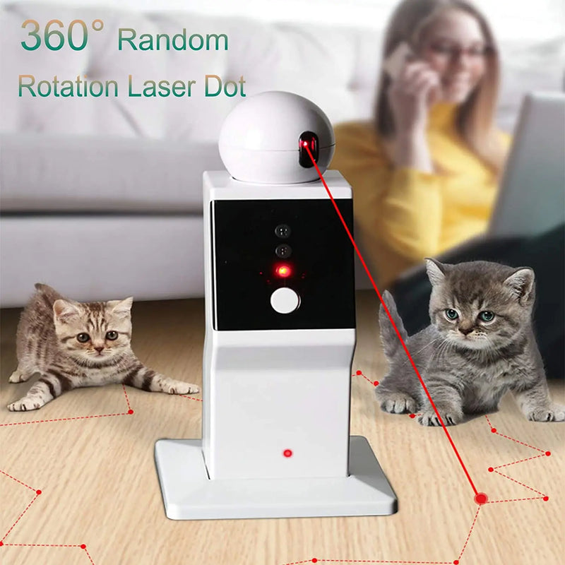 Brinquedo Interativo de Laser para Gatos