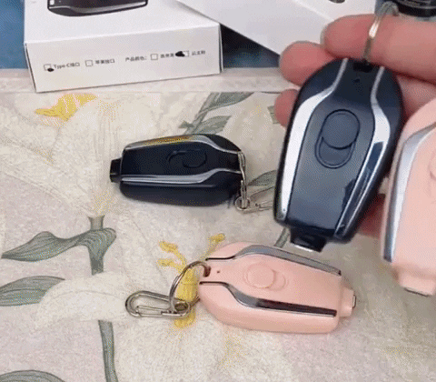 Klack Mini Powerbank Porta-Chaves / 1500mAh